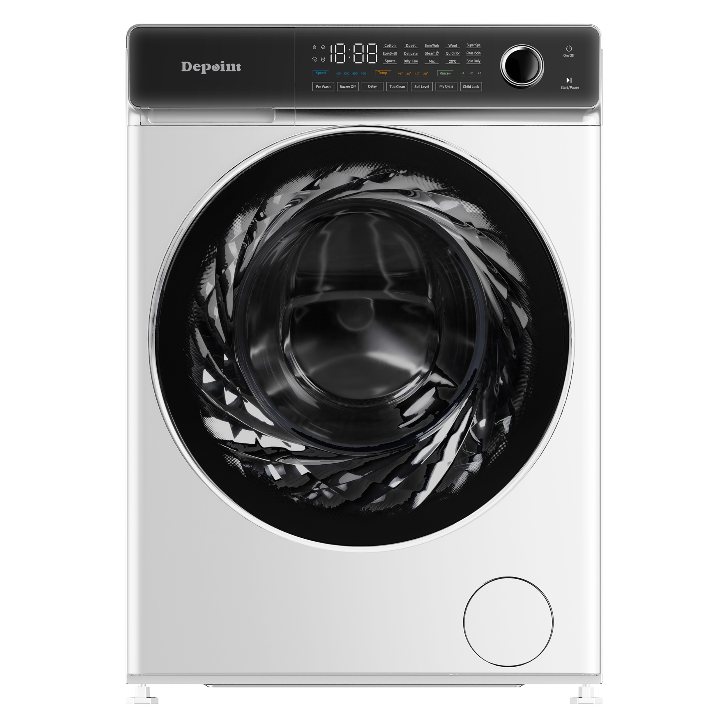 ماشین لباسشویی 9 کیلوگرم اتوماتیک دیپوینت مدل WMFW0901