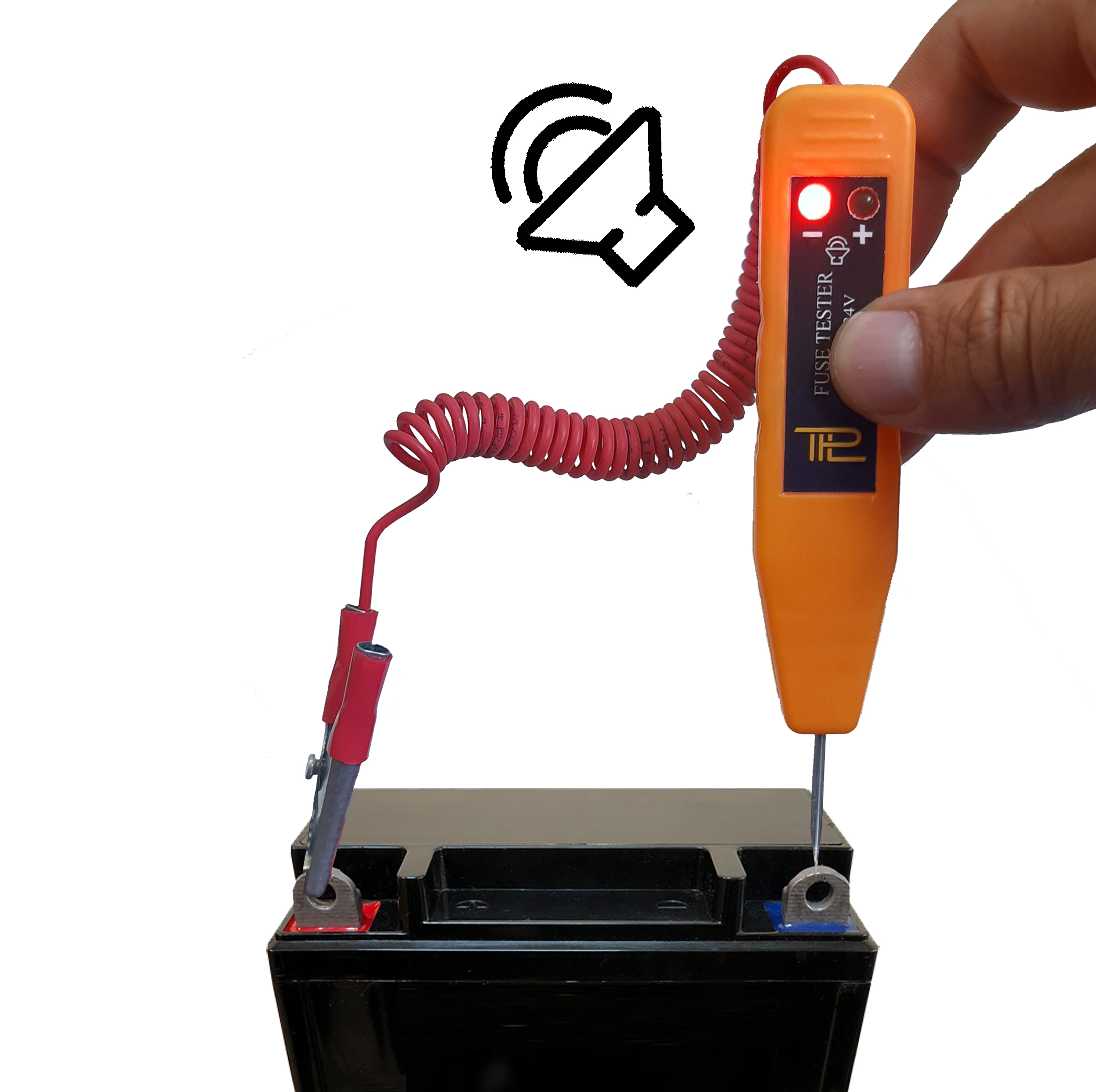 لامپ LED تست فیوز و سیم کشی خودرو و موتور سیکلت مدل YS-04