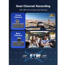 دوربین ثبت وقایع خودرو هونک مدل HK-C9-GPS-4G