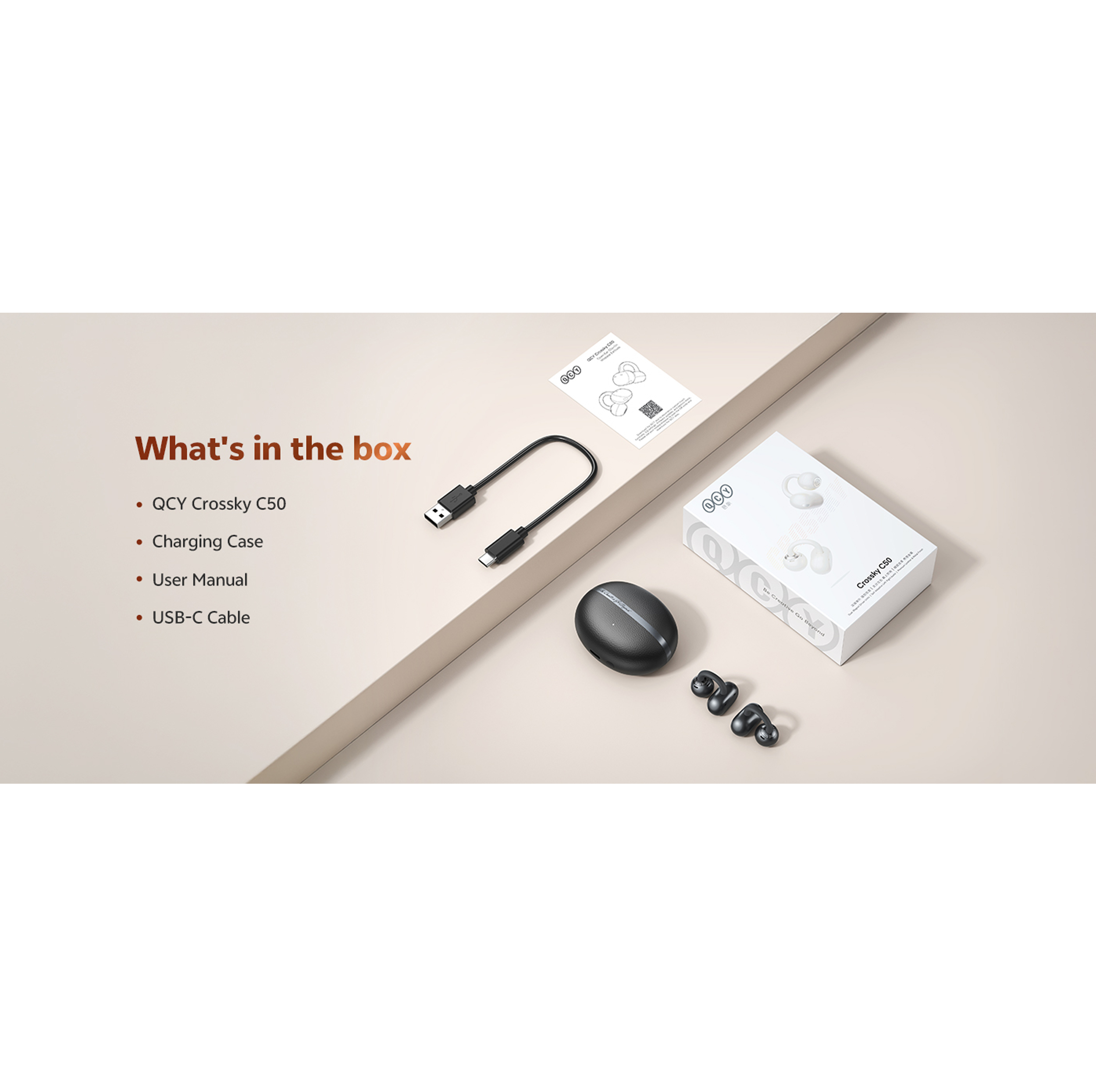 هدفون بلوتوثی کیو سی وای مدل Crossky C50