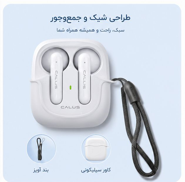 هدفون بلوتوثی کالوس مدل TWS 5.3