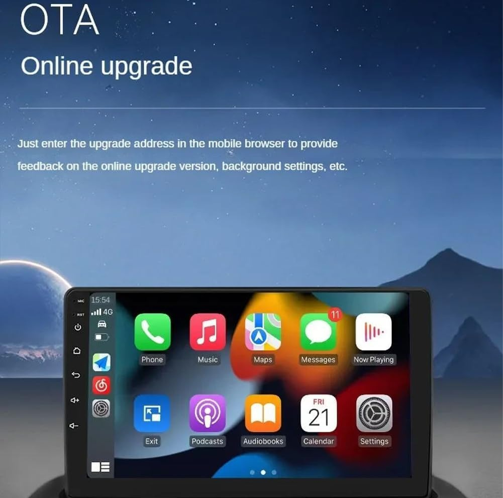 کارپلی و اندروید اتو مدل Wireless CarPlay/Android Auto Q1 به همراه کابل Type-C به USB و کابل Type-C به Type-C