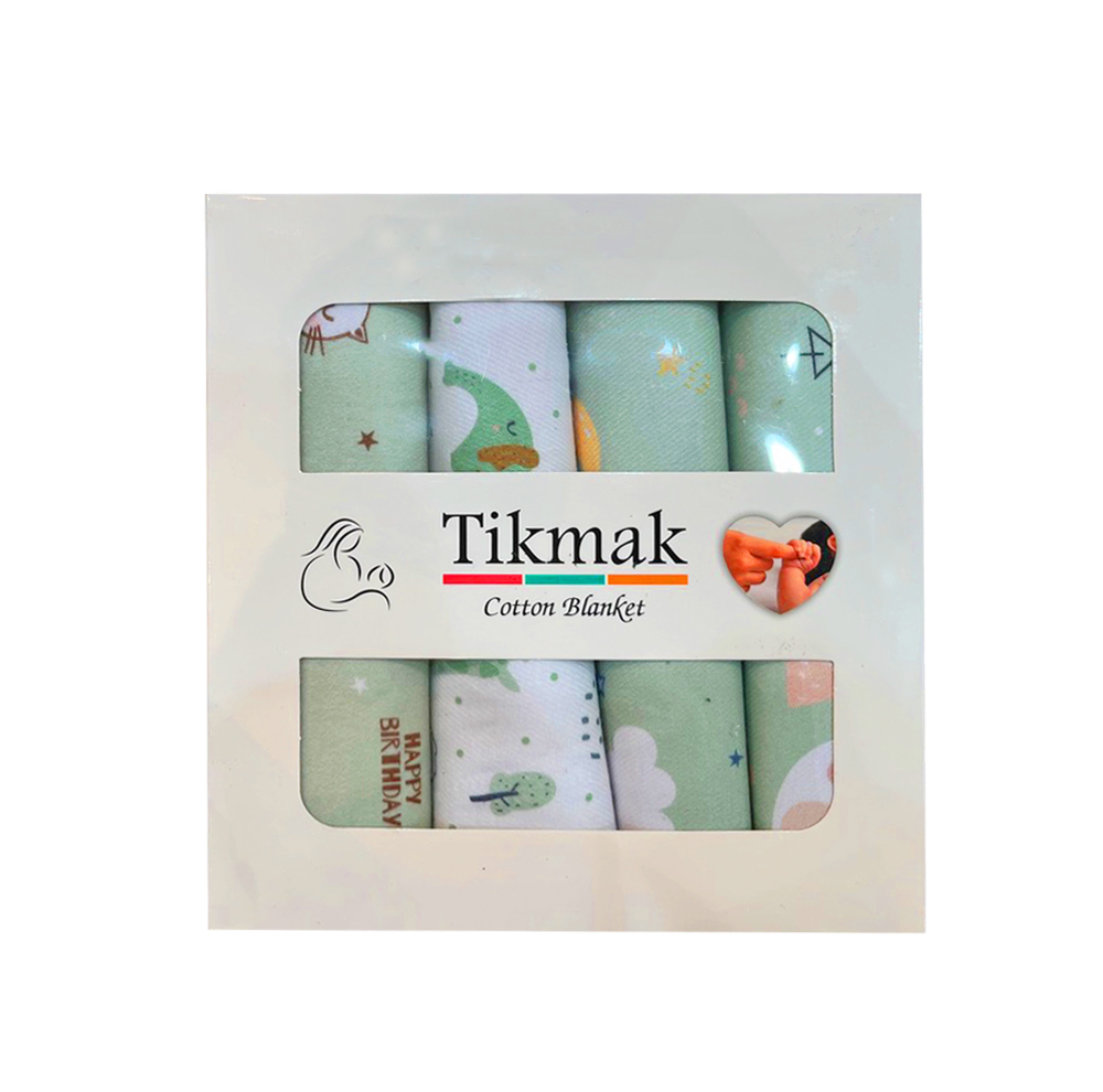 خشک‌کن نوزاد تیک مک مدل جعبه GR سایز 65x72 سانتی‌متر مجموعه 4 عددی