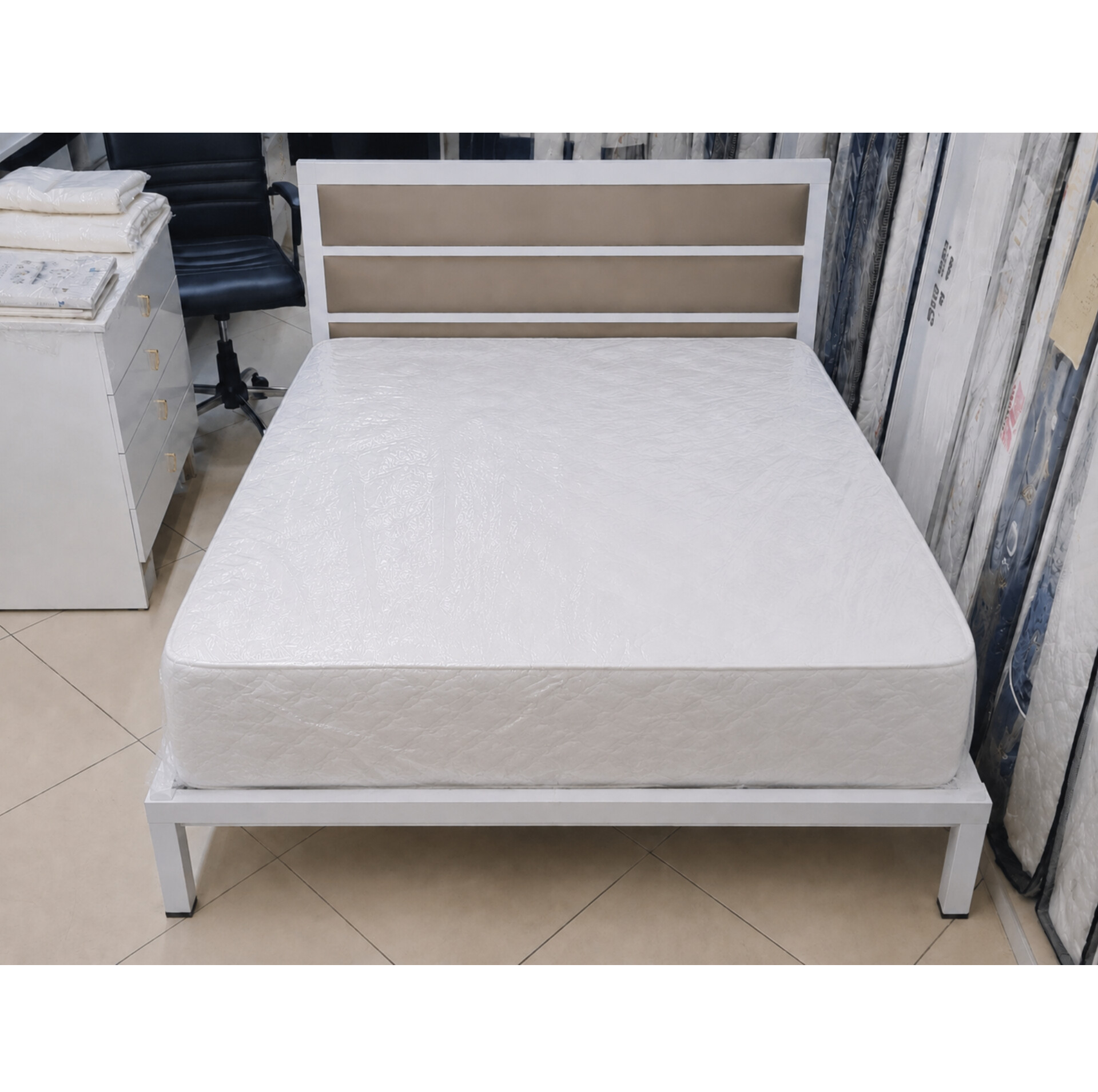 تشک طبی فنری رویال مدل بونل کد 10 PXR یک نفره سایز 80×180 سانتی متر