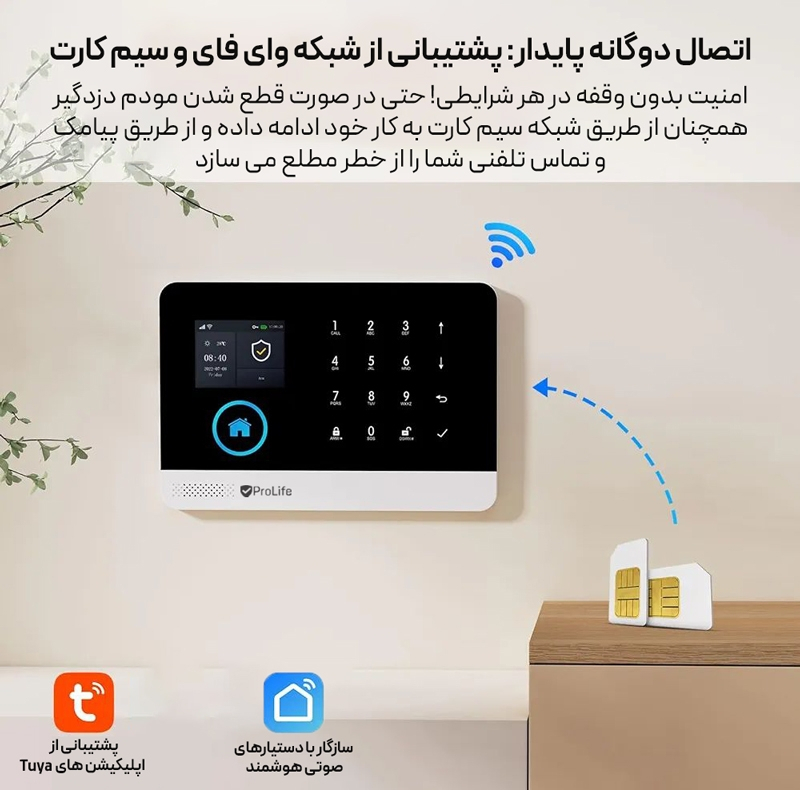 دزدگیر اماکن پرولایف مدل الفا