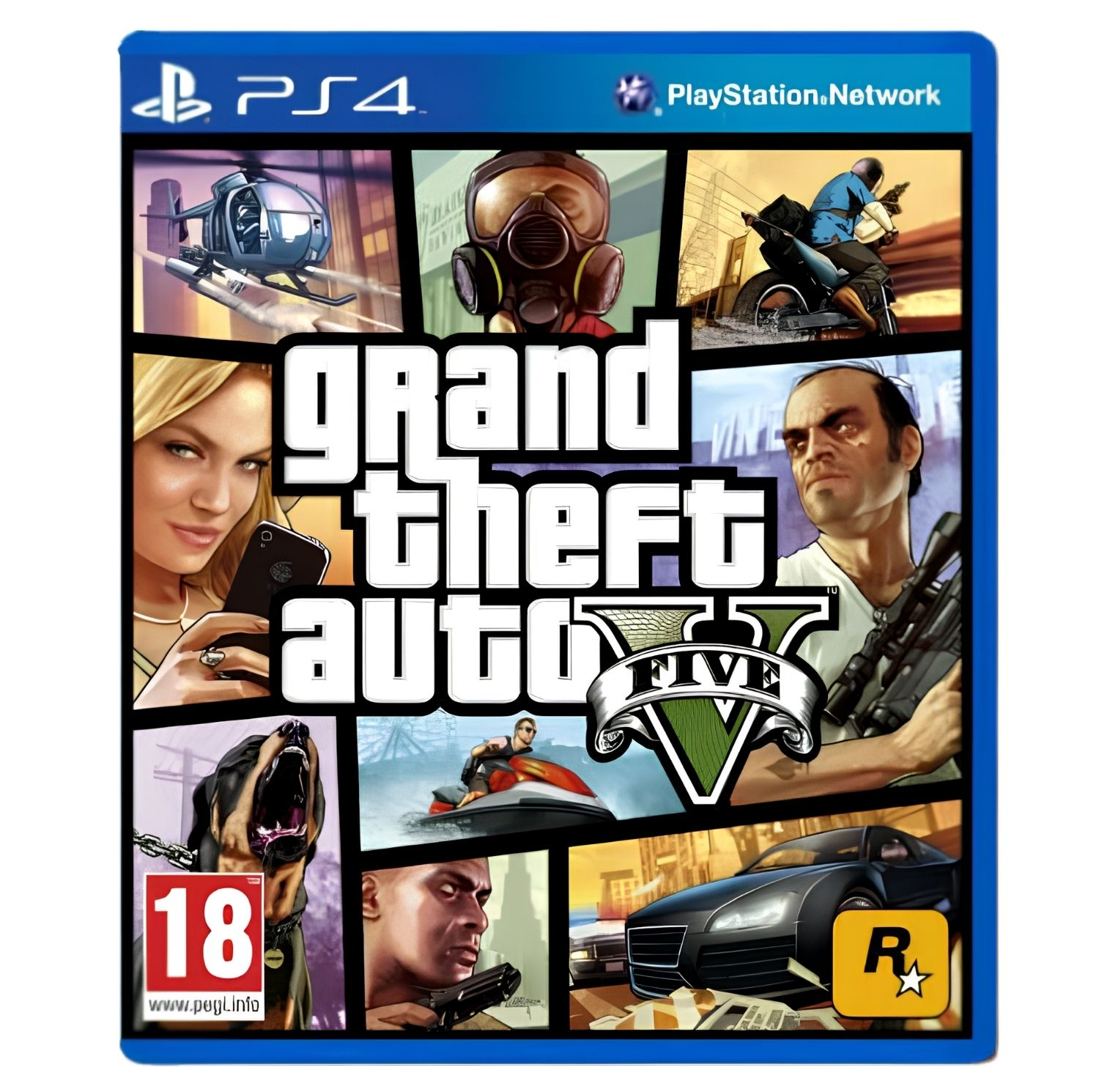 بازی Grand Theft Auto V مخصوص PS4