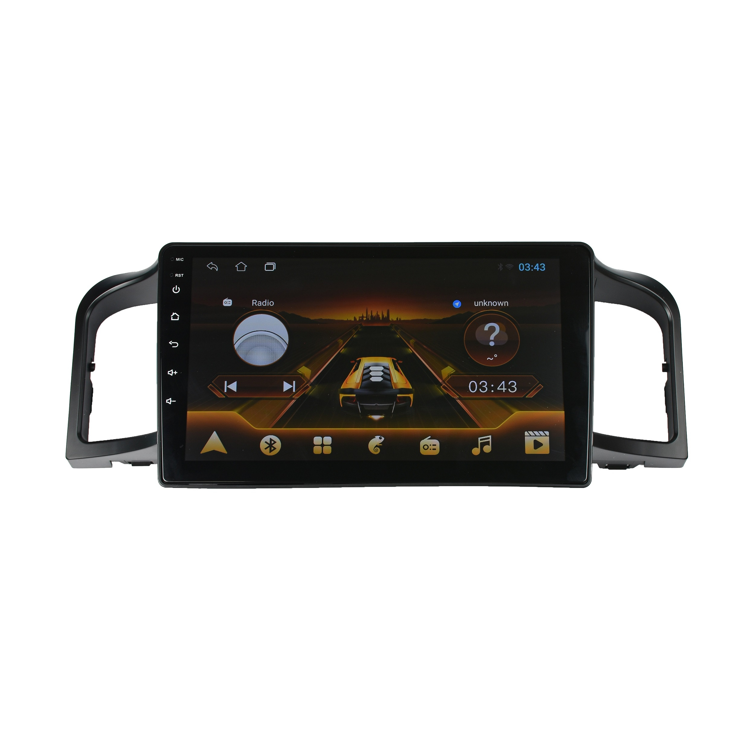 مانیتور خودرو کاروین مدل s800 pro با برد TS مناسب برای لیفان 620