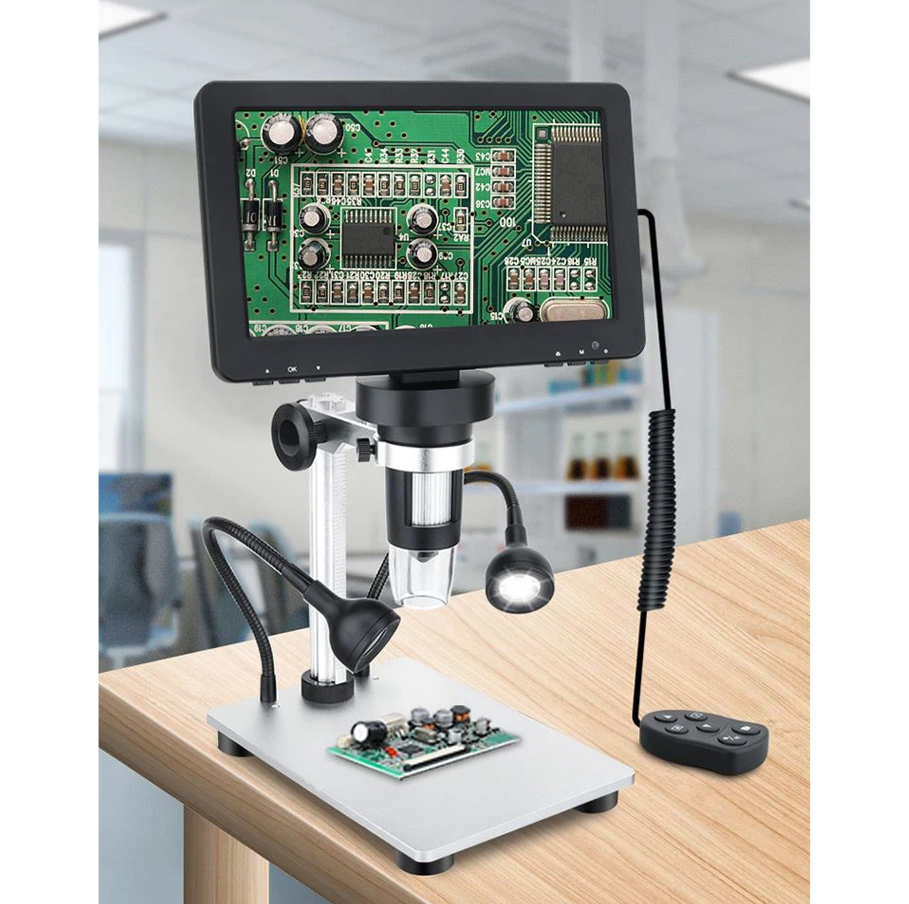میکروسکوپ دیجیتال مدل 1200X HD به همراه ریموت