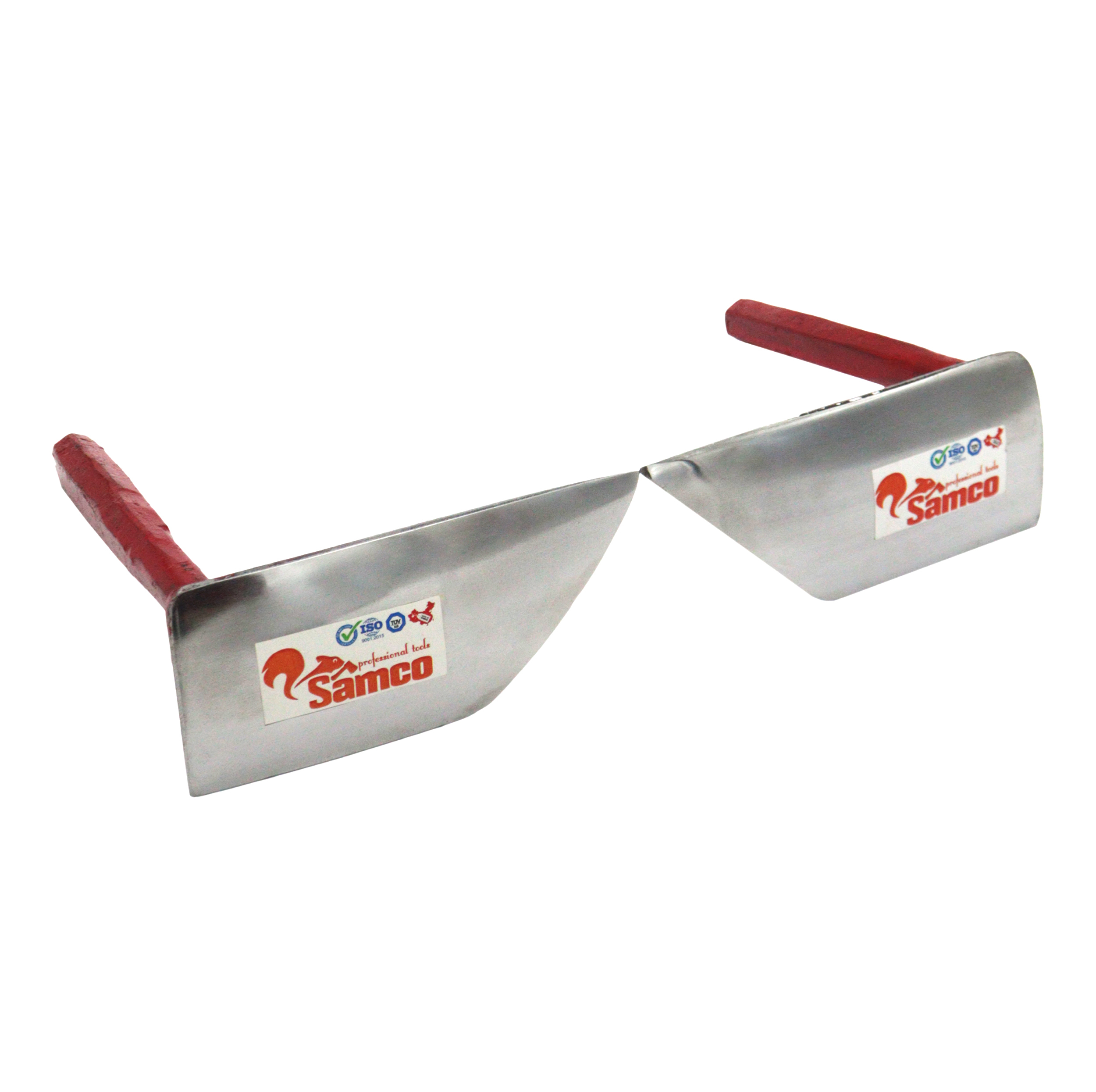 مشتی صافکاری سامکو مدل ذوزنقه دسته دار کد YP-02-15.5CM مجموعه 2 عددی