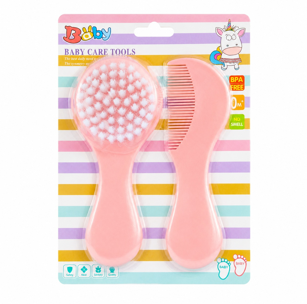ست شانه و برس کودک مدل ultra soft کد 2026