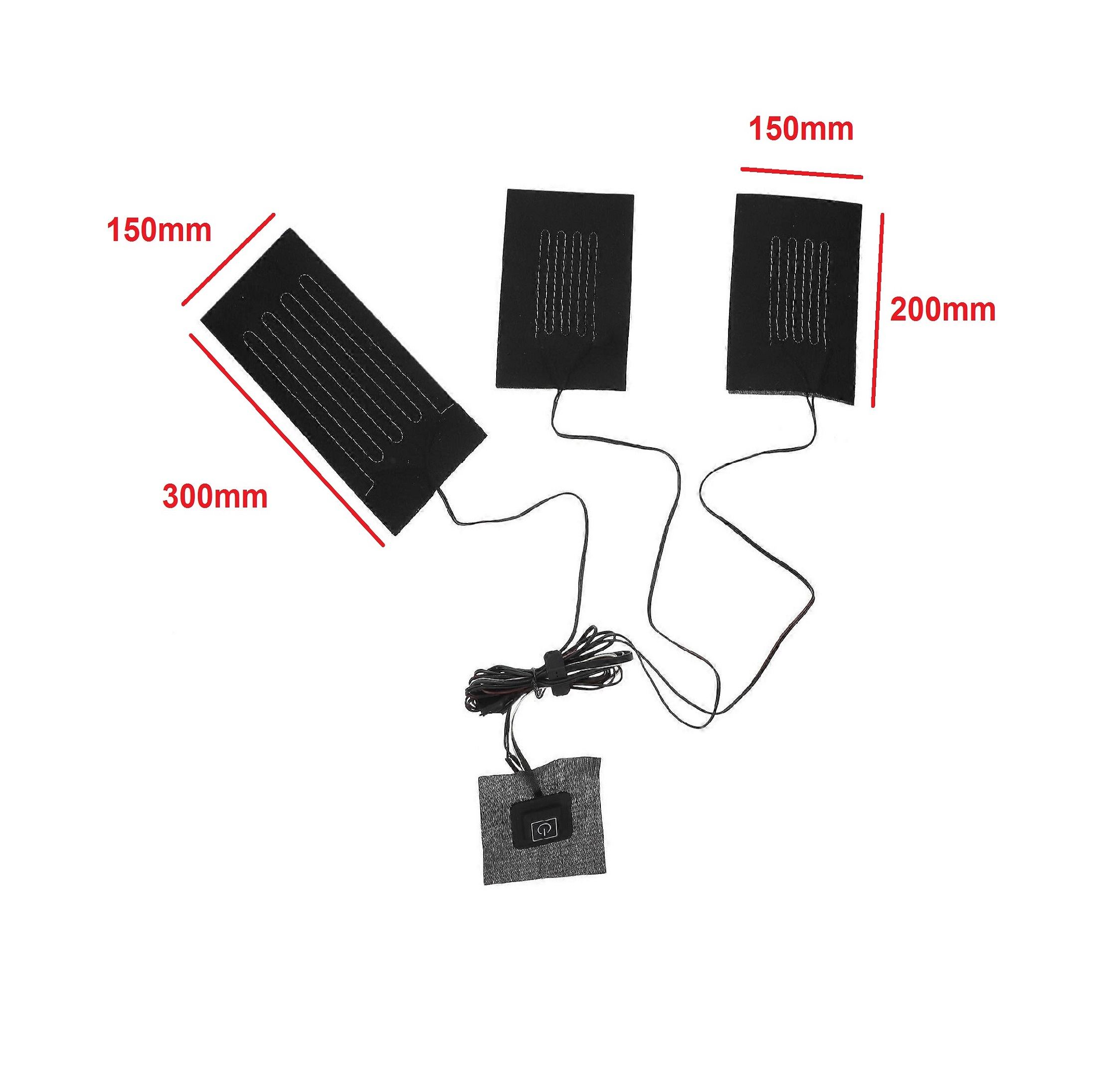 پد گرمایشی USB مدل کلید سه حالته کنترل دما