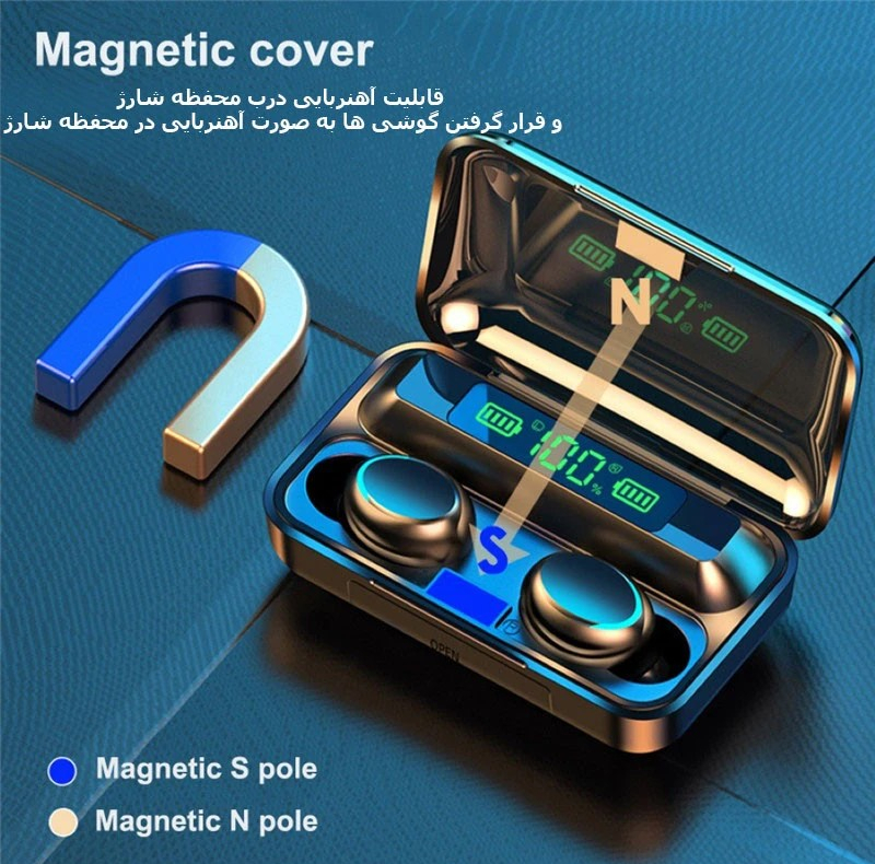 هدفون بلوتوثی گیمینگ مدل TWS 5.4