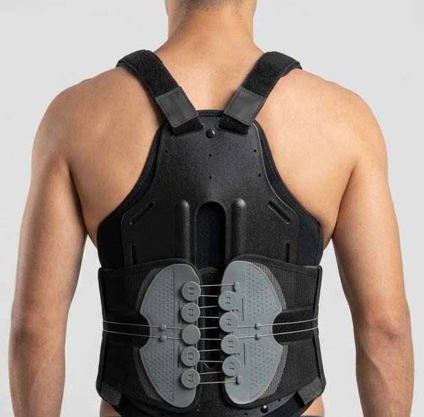 کمربند آتل دار طبی مدل body jacket