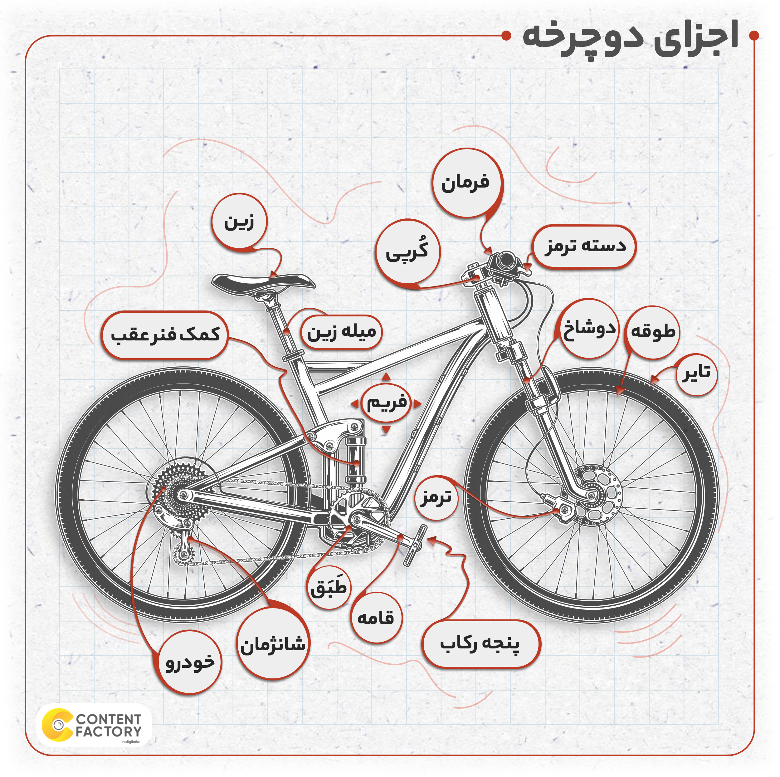 دوچرخه کوهستان المپیا مدل Summer s80 سایز طوقه 26
