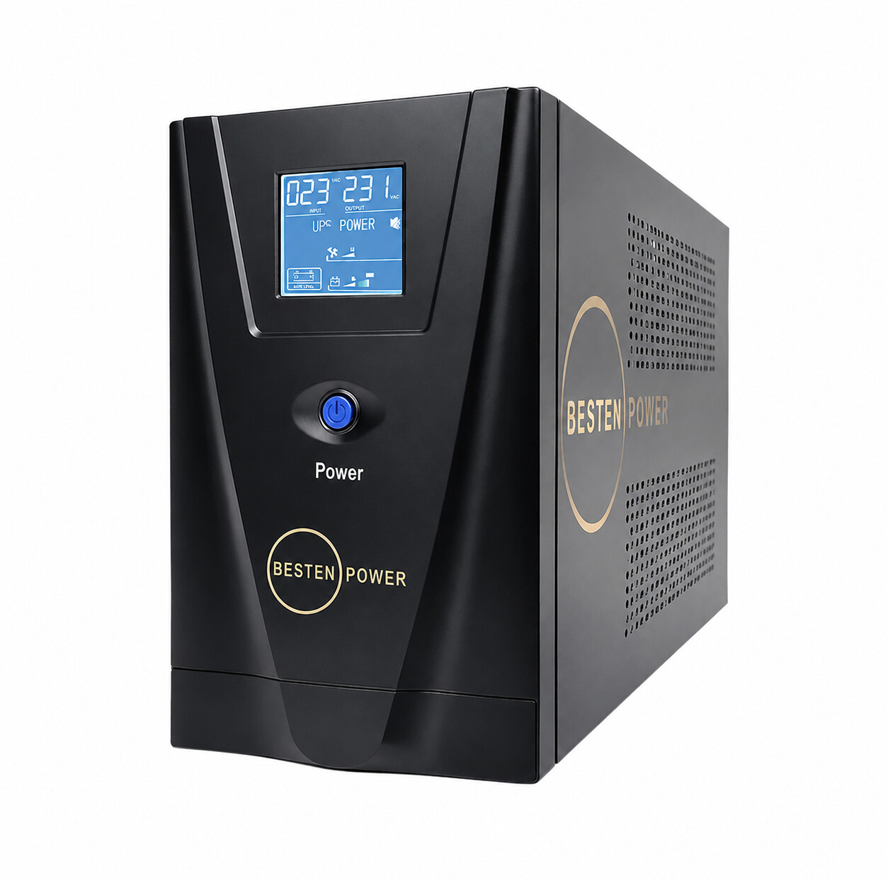 یو پی اس بستن پاور مدل BPO-600VA-9Ah با ظرفیت 600 ولت آمپر به همراه باتری داخلی