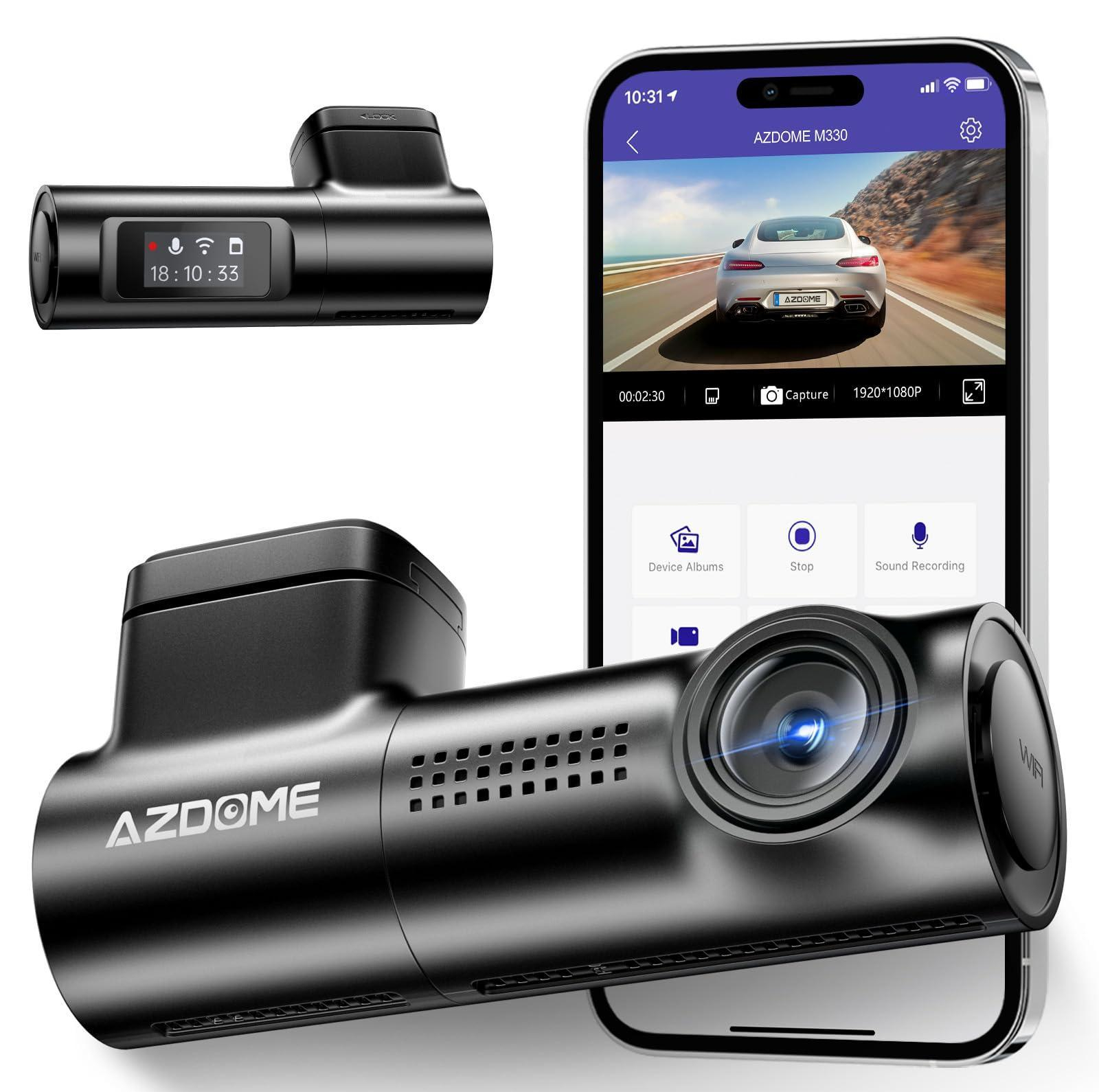 دوربین ثبت وقایع خودرو آزدم مدل M330