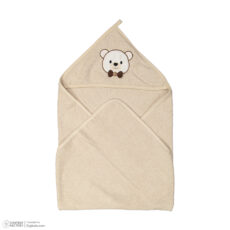 ست حوله حمام نوزاد 5 تکه مادرکر مدل Teddy Bear سایز 85x85x1 سانتی‌متر