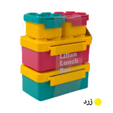 ظرف غذای ۴ تکه کودک مدل پازل