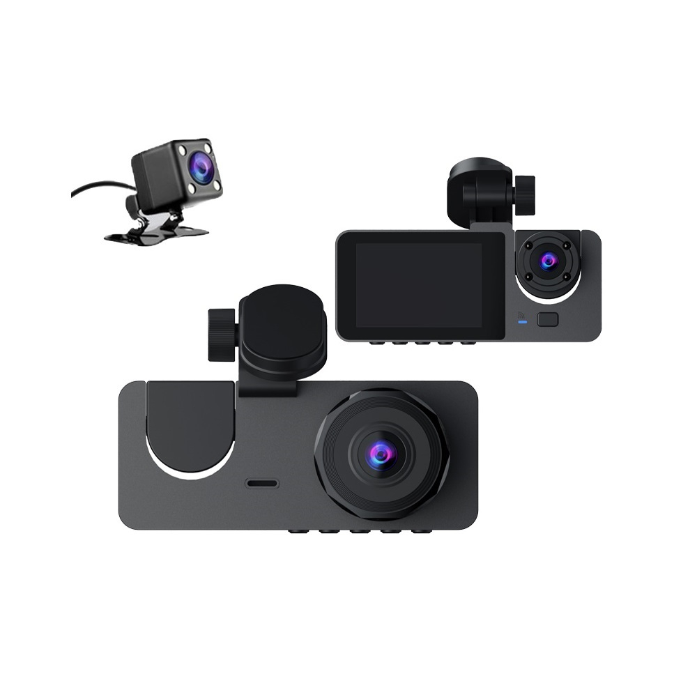 دوربین ثبت وقایع خودرو ۳ لنز مدل BlackBOX DVR