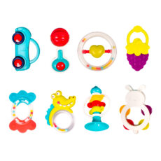 جغجغه بی بی این مدل HANDBELL BABY کد 70-608 مجموعه 8 عددی