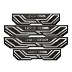 برچسب پارکابی خودرو مهدیار کد PKA 2065 مناسب برای لکسوس NX300h مجموعه 4 عددی به همراه جاکلیدی