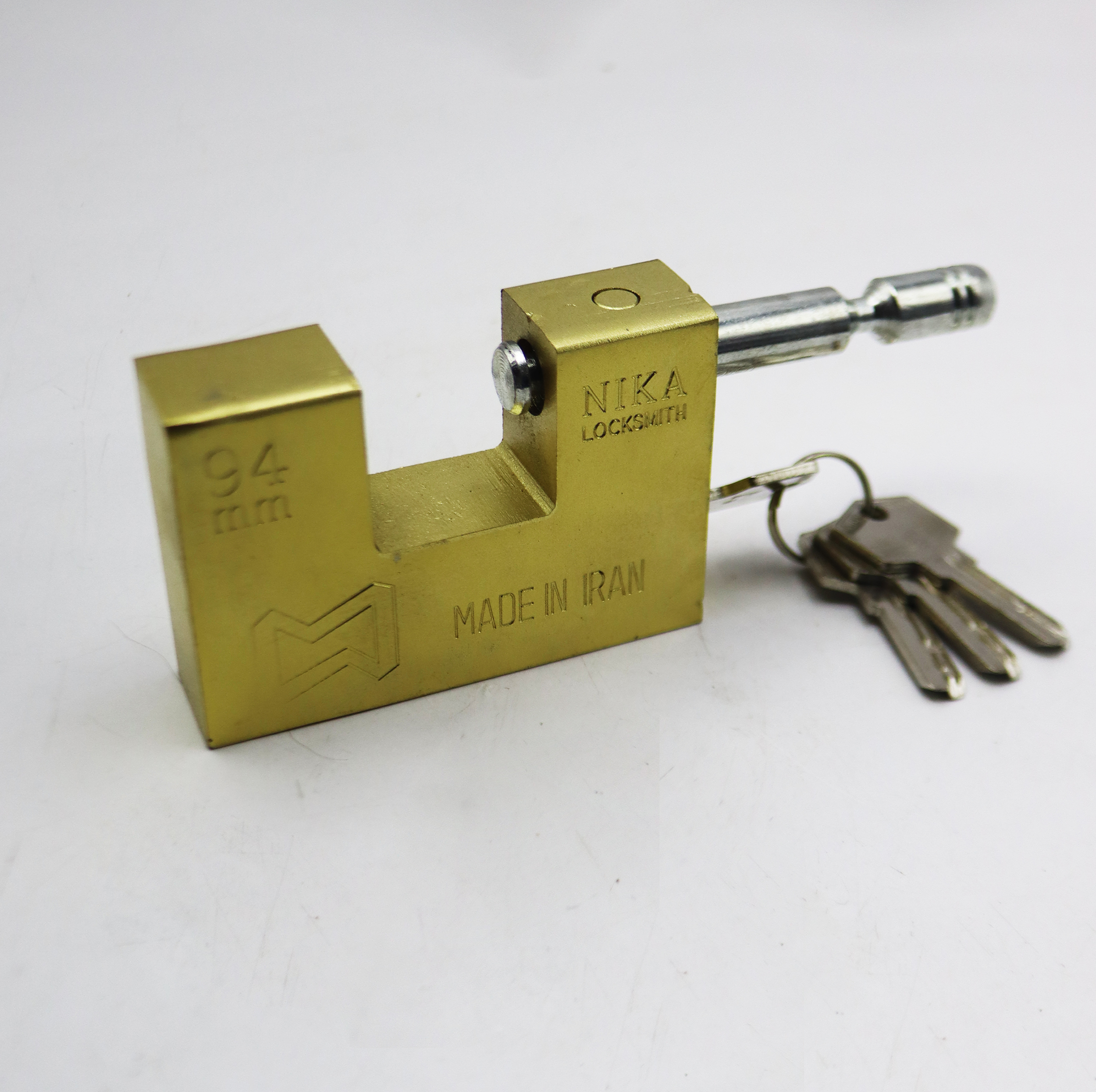 قفل کتابی نیکا مدل طلایی کد YP-94MM