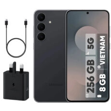 گوشی موبایل سامسونگ مدل Galaxy S25 FE دو سیم کارت ظرفیت 256 گیگابایت و رم 8 گیگابایت - ویتنام - به همراه شارژر 45 وات سامسونگ و کابل شارژ USB-C به طول 1.8 متر