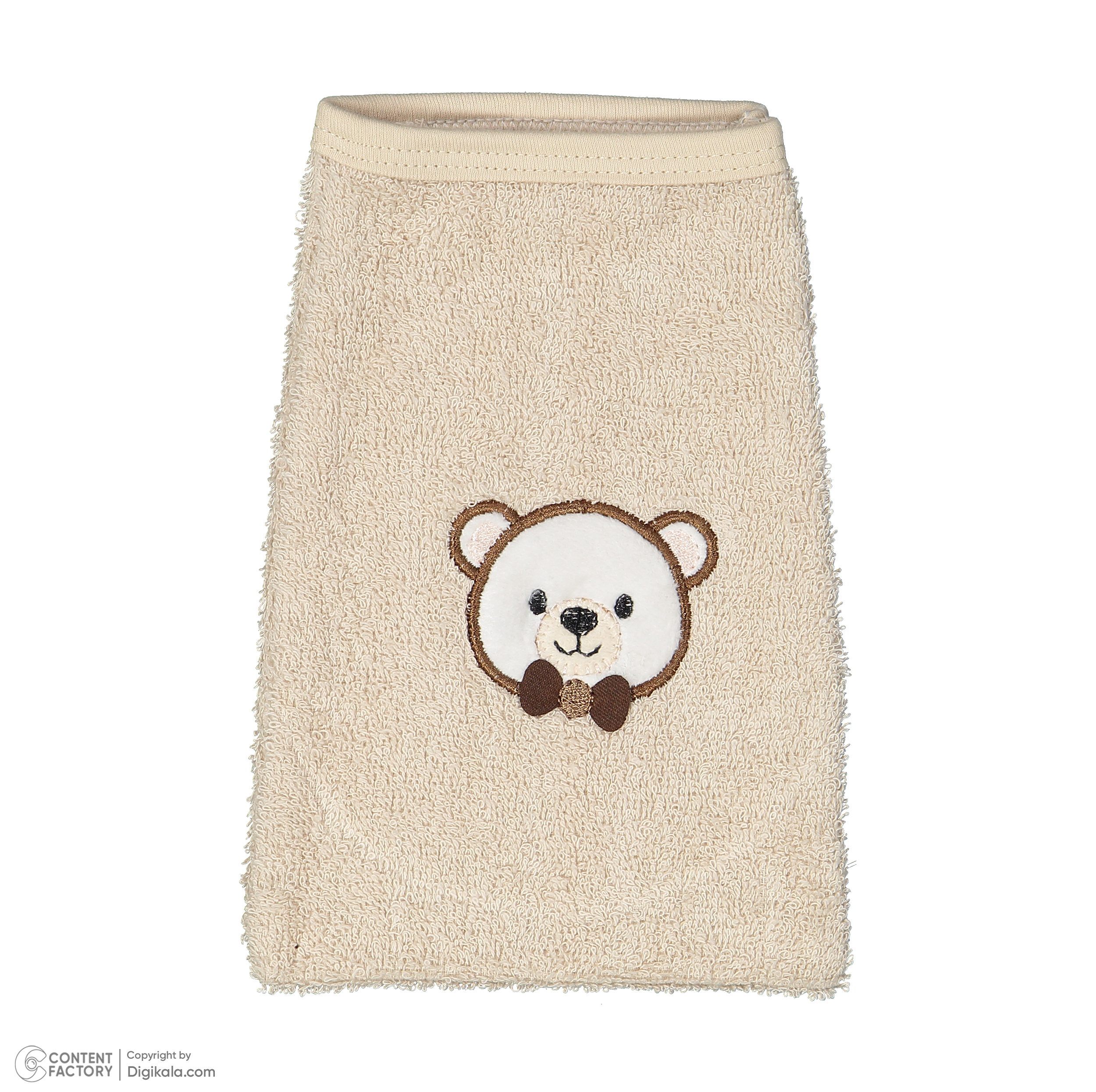 ست حوله حمام نوزاد 5 تکه مادرکر مدل Teddy Bear سایز 85x85x1 سانتیمتر