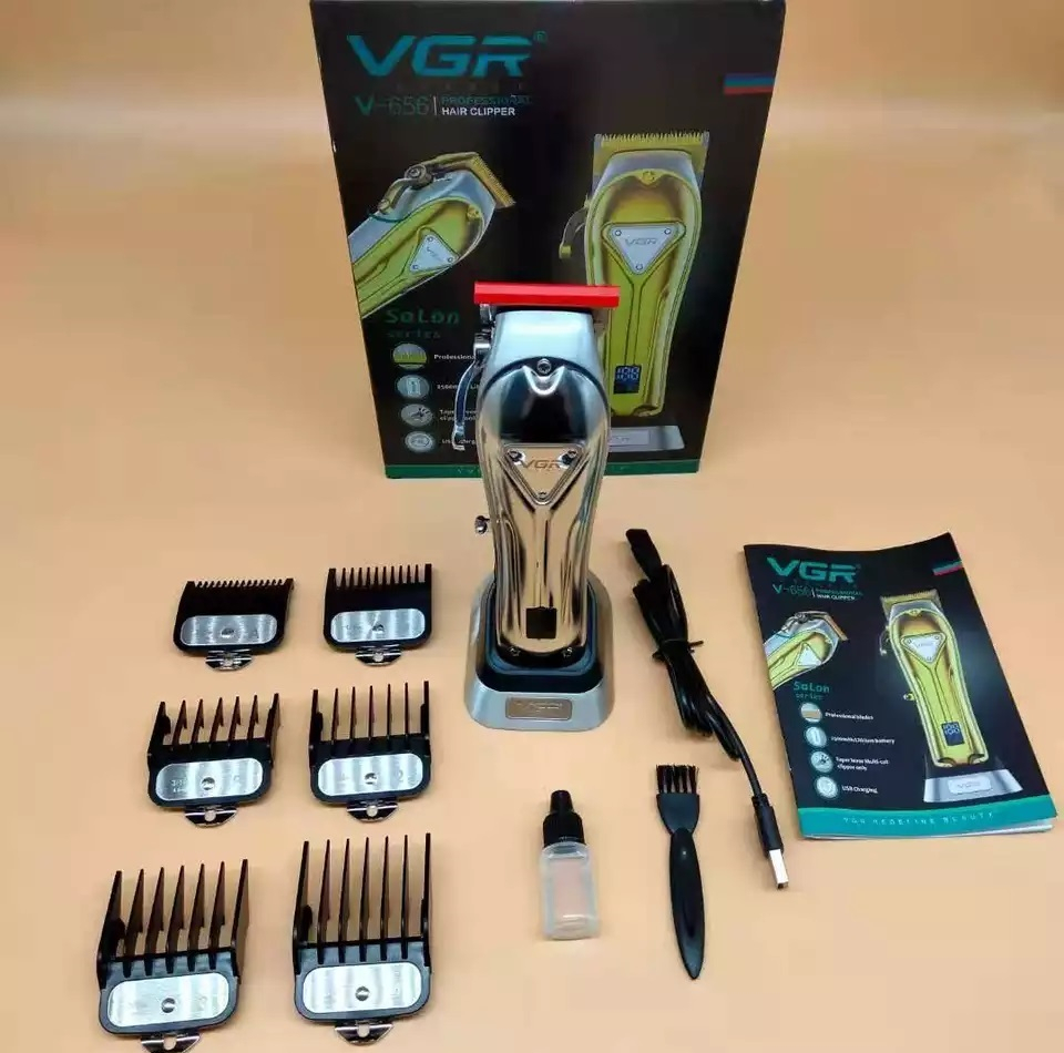 ماشین اصلاح موی سر و صورت وی جی ار مدل v-656