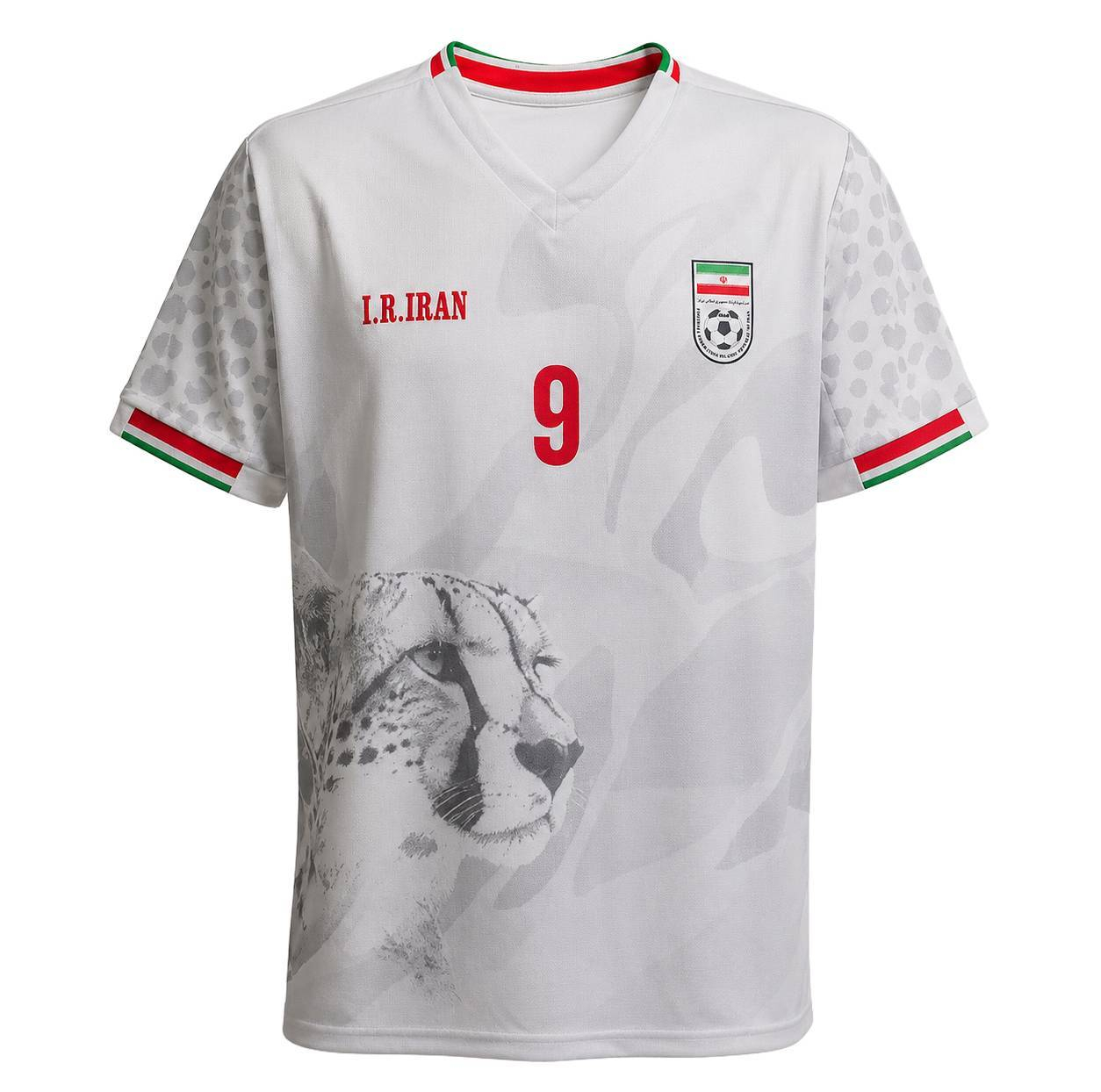 ست 5 تکه لباس ورزشی پسرانه مدل تیم ملی ایران طرح جام جهانی طارمی 2026