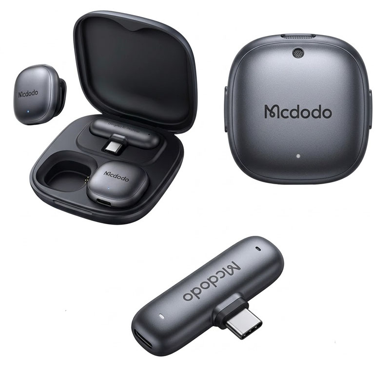 میکروفن یقه ای مک دودو مدل 545-Studio Grade با درگاه اتصال USB-C/لایتنینگ