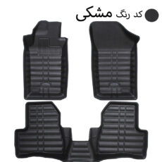 کفپوش سه بعدی خودرو بابل کارپت مدل چرمی مناسب برای پژو 206