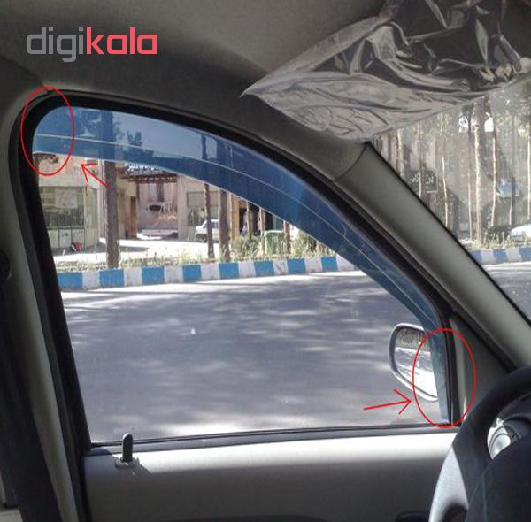 بادگیر خودرو مدل kh-405 مناسب برای پژو 405 و پارس بسته دو عددی