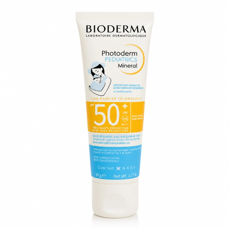 کرم ضدآفتاب بایودرما مدل مینرال spf50 حجم 50 میلی لیتر