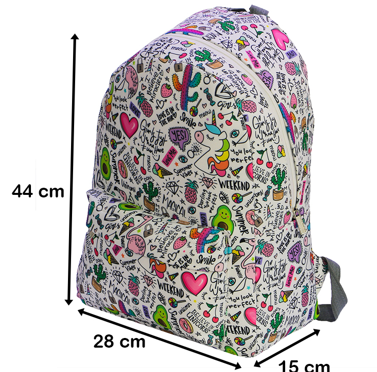 کوله پشتی دخترانه توریث مدل RXZ-281