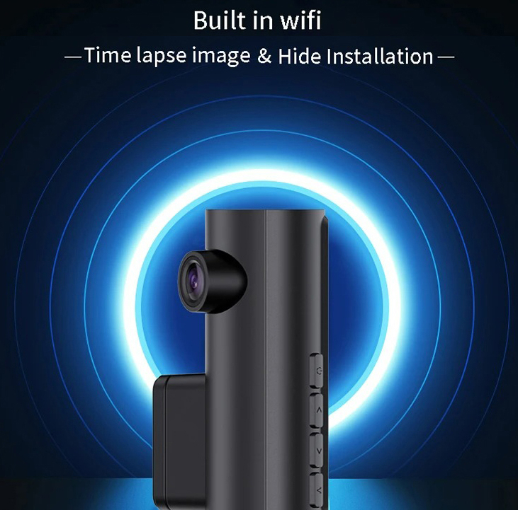 دوربین ثبت وقایع خودرو مدل A6/2K-10MP