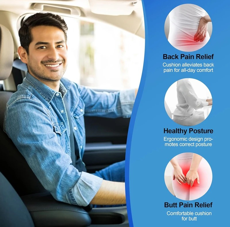 پشتی صندلی خودرو مدل COMFORT MAX مجموعه دو عددی