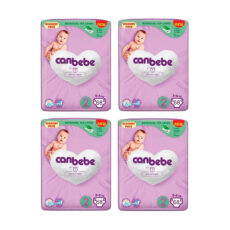 پوشک چسبی بچه جان به به مدل DRY ALL NIGHT سایز 2 چهار بسته 68 عددی