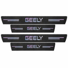 برچسب پارکابی خودرو سولگی مدل کربن کد J41 مناسب برای GEELY بسته 4 عددی