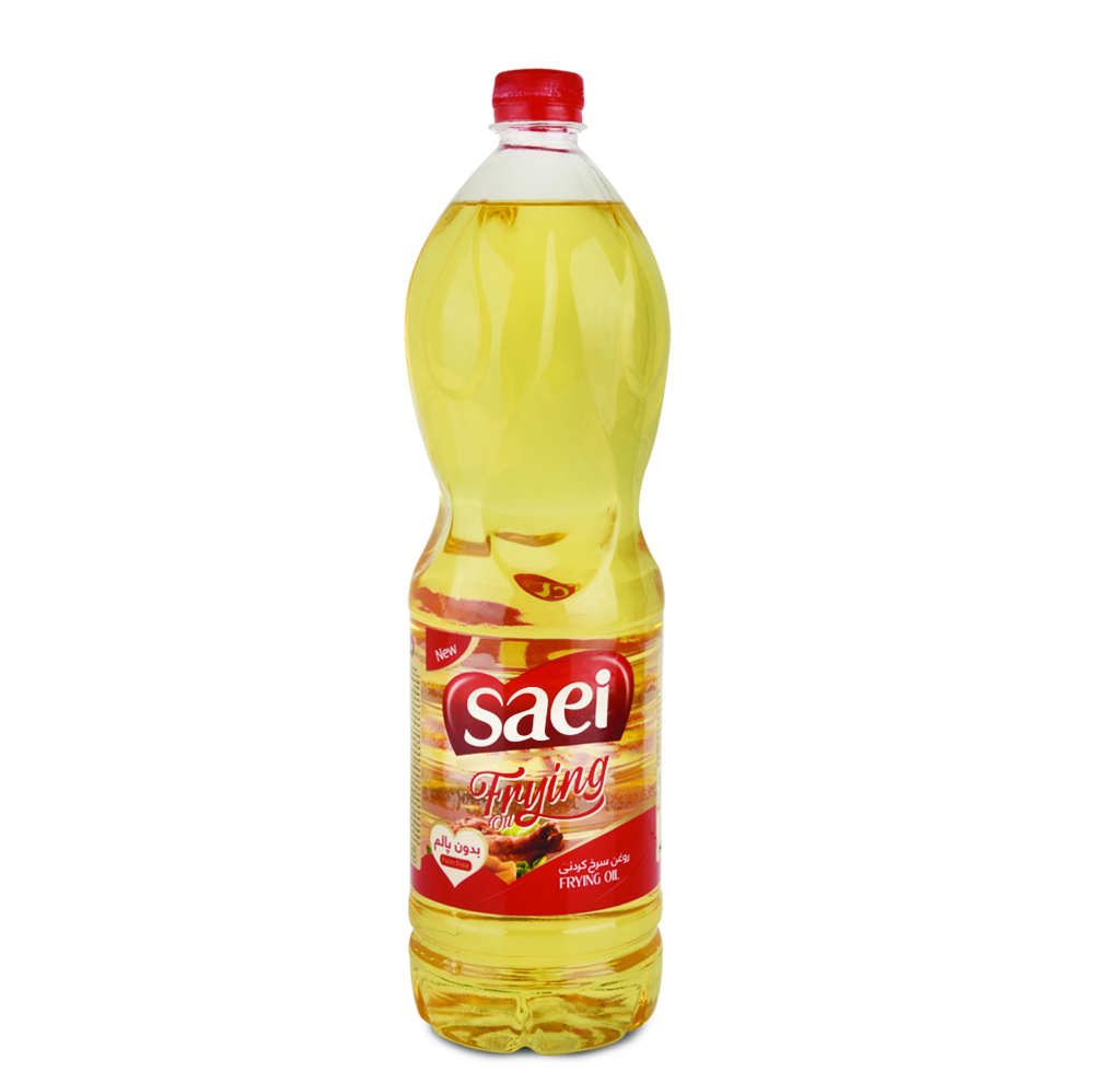روغن سرخ کردنی بدون پالم شفاف ساعی - 810 گرم