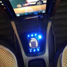 قاب دور دنده مدل LIGHTEN BL 01 مناسب برای 206