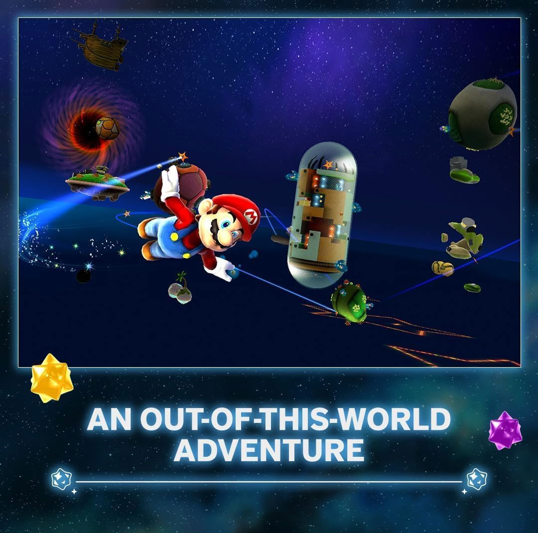 بازی Super Mario Galaxy + Super Mario Galaxy 2 مخصوص Nintendo Switch