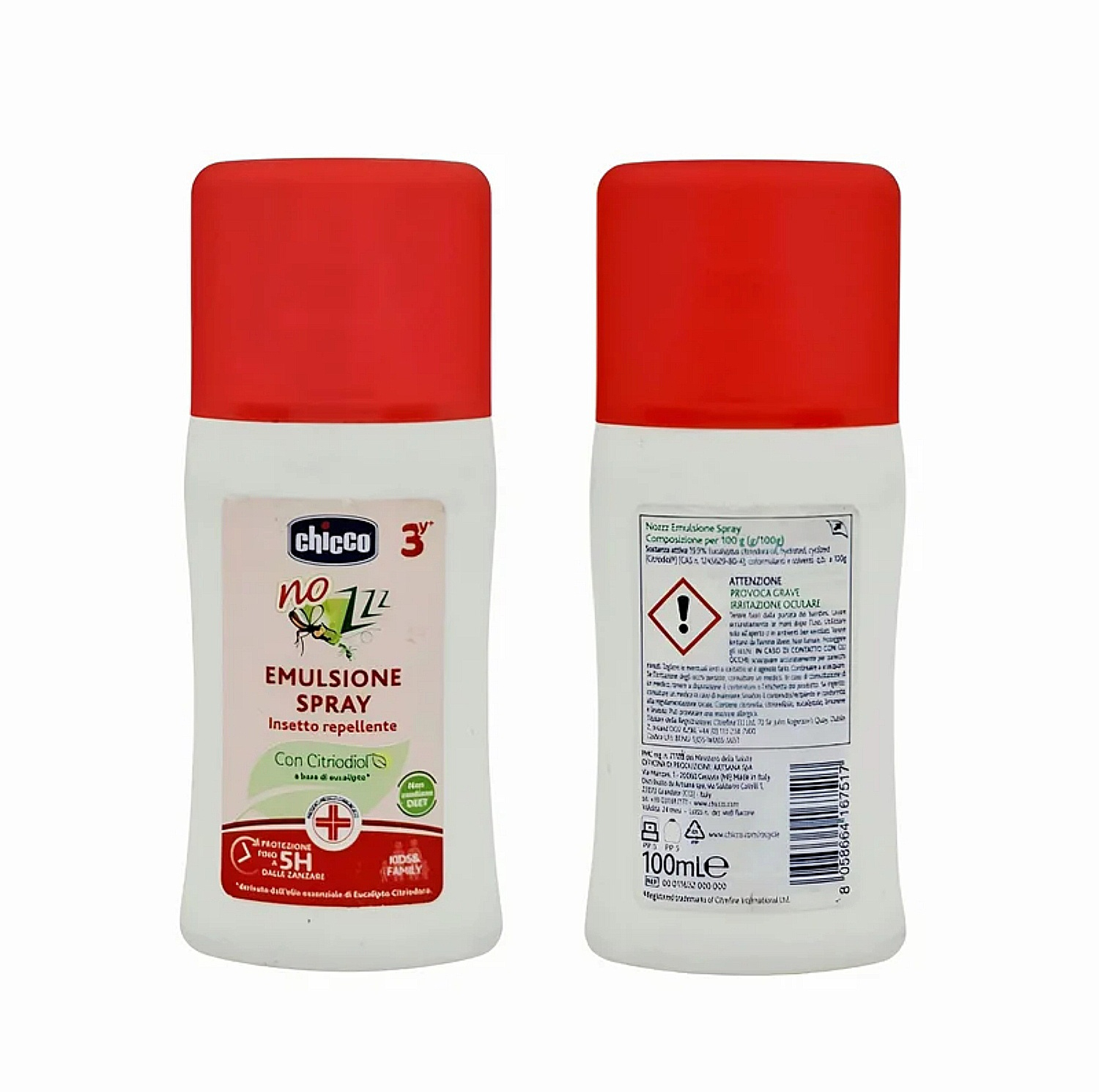 اسپری ضد گزش چیکو مدل Emulsione حجم 100 میلی لیتر