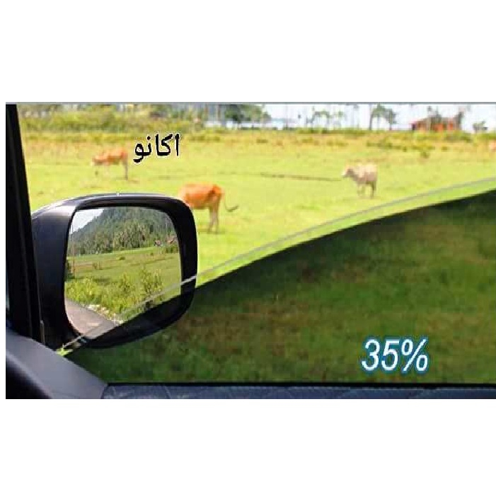 برچسب دودی شیشه خودرو اکانو مدل 35 درصد رول 4 متری