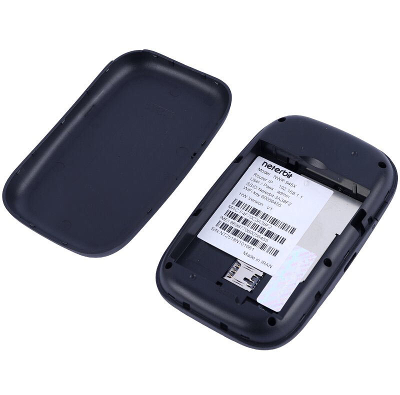 مودم 4G LTE قابل حمل نتربیت مدل NWR-945X به همراه سیمکارت 30 گیگابایت 3 ماهه آسیاتک