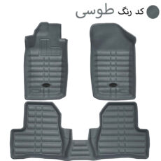 کفپوش سه بعدی خودرو بابل کارپت مدل چرمی مناسب برای پژو 207