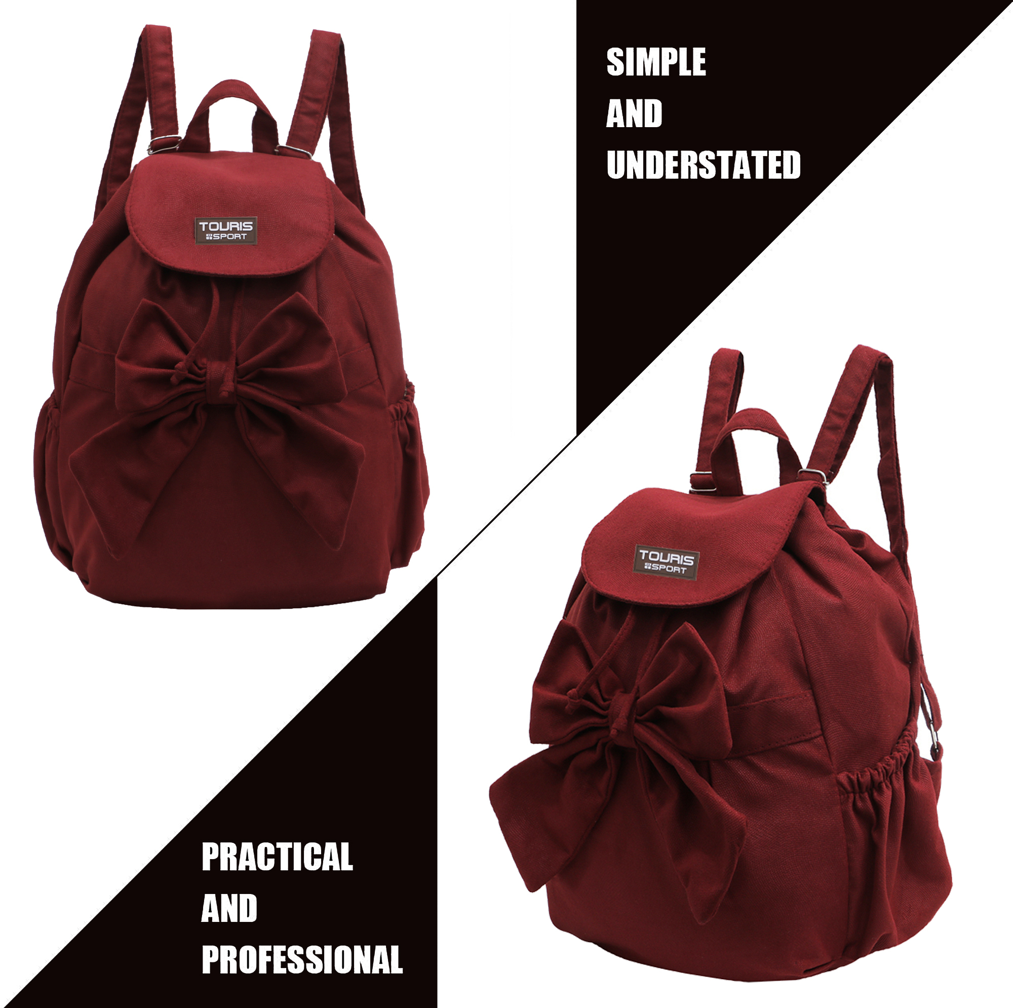 کوله پشتی دخترانه توریث مدل SLS-150029