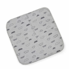 حوله دست و صورت نوزاد ایس ایز مدل ابر سایز 23x23x0.3 سانتی‌متر مجموعه 10 عددی