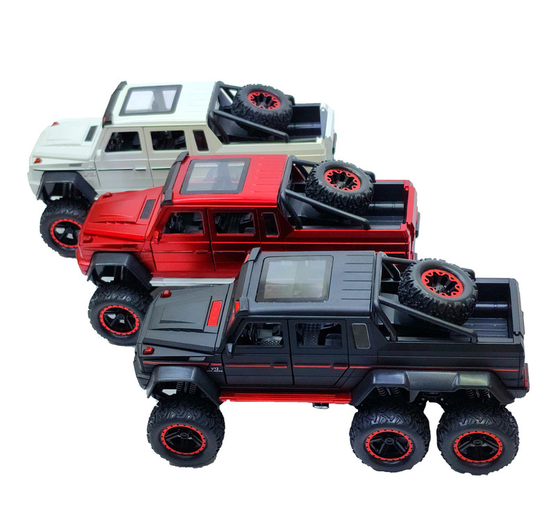 ماکت ماشین چه ژی مدل بنز AMG G CLASS 6x6