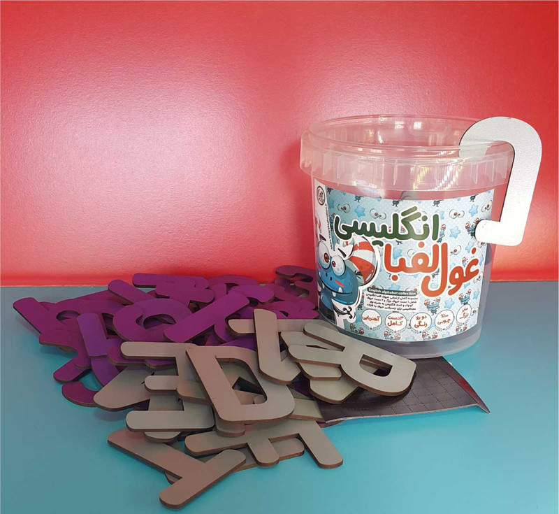 بازی آموزشی انگلیسی مدل غول الفبا